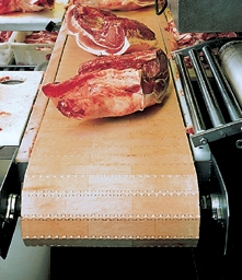 plastic belt conveyor for meat